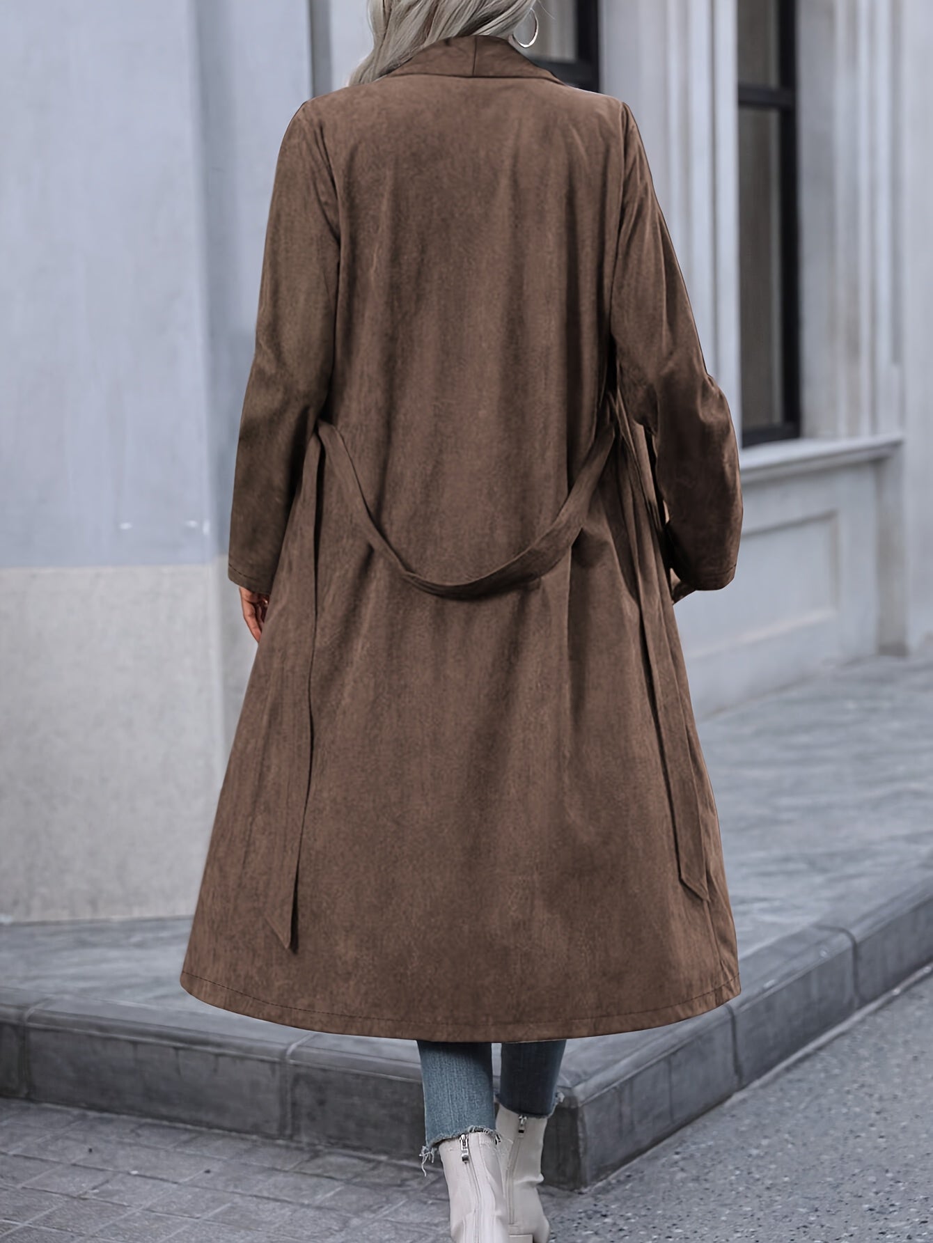 Dam Dikerock Brun Storlek M Polyester Vintage-2