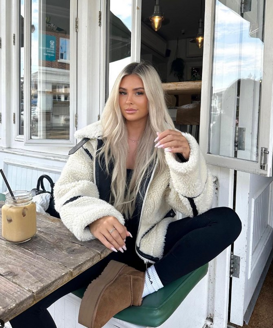 Charice | Cozy teddy coat