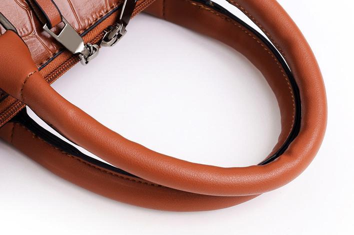 Dora | Handväska Dam – Svart Äkta Läder 4-i-1 Design för Stil och Funktion 9