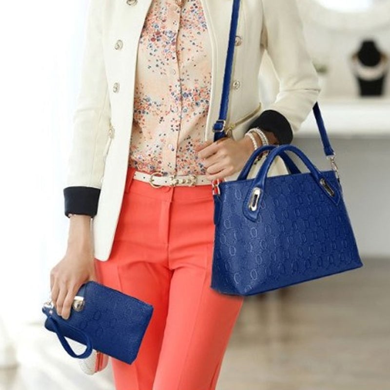 Tineke | Lyxig Handväska Dam – 4-delad Premium Veganskt Läder 3