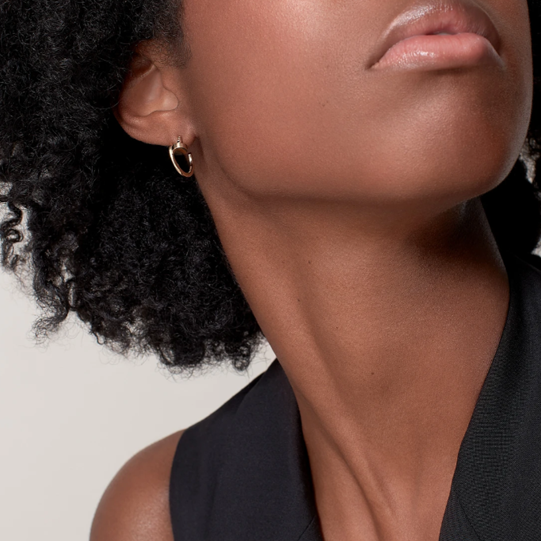 Gold Earrings for Women - Timeless Elegance in 925 Sterling Silver-3