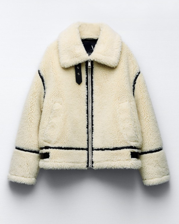 Taryn | Trendig Vinterjacka Dam – Mjuk Teddy för Värme och Stil 18