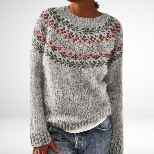 Anastasia | Vintertröja I Rysk Elegans Med Tjock Stickning För Optimal Komfort-1