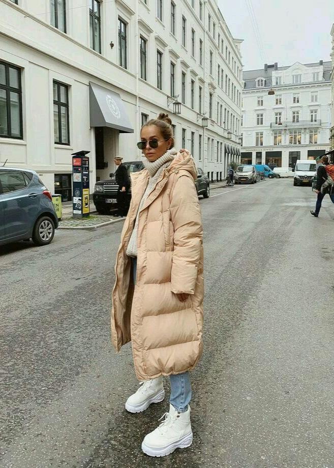 Vivienne | Lång Vinterrock Dam – Maximal Värme Och Elegant Stil 13