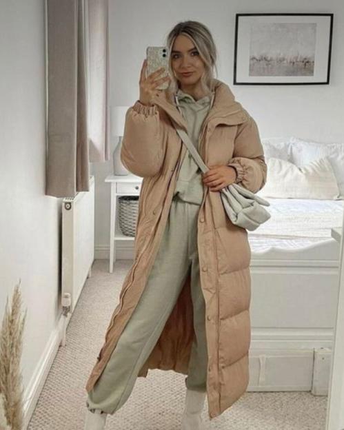 Vivienne | Lång Vinterrock Dam – Maximal Värme Och Elegant Stil 14