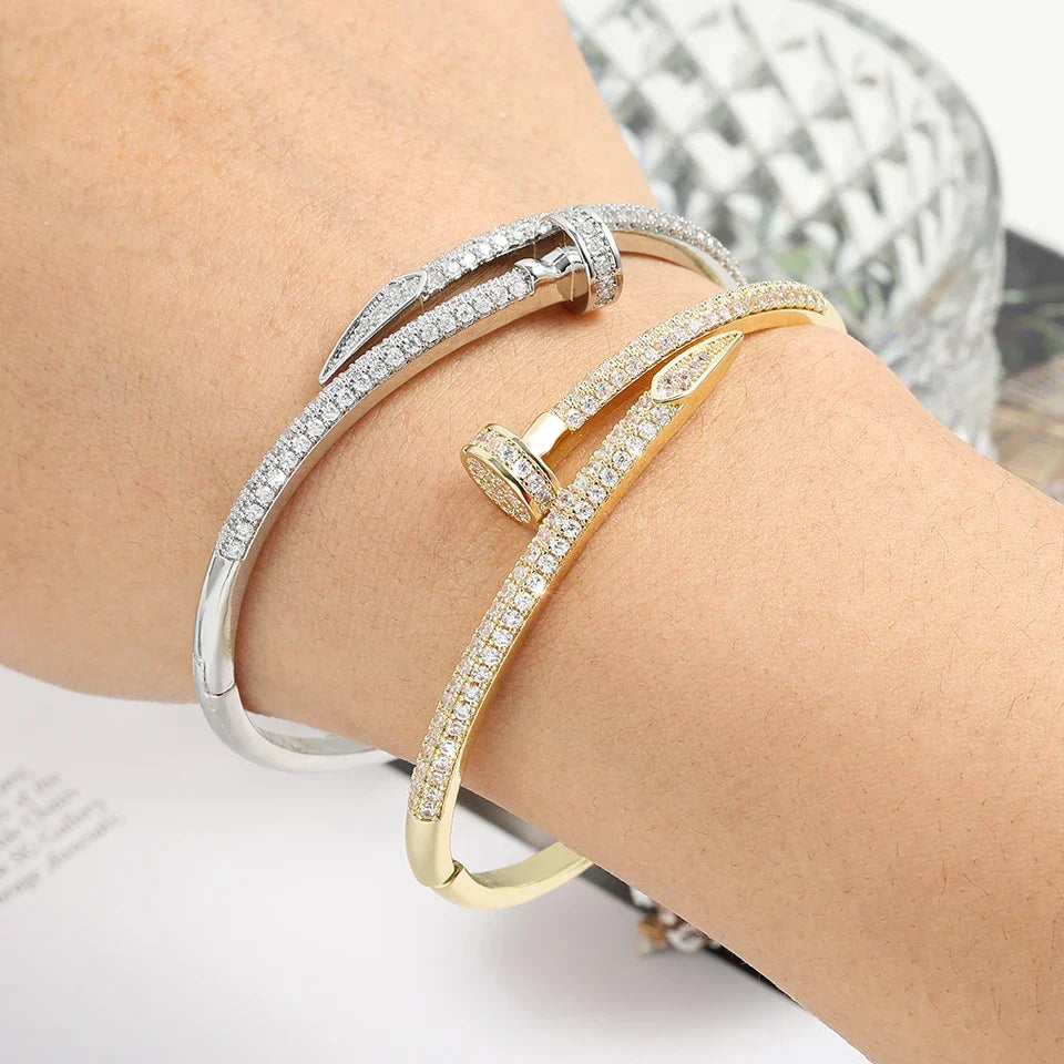 Hermiz Nail Bracelet - Stylish & Durable 316L Stainless Steel Design-4