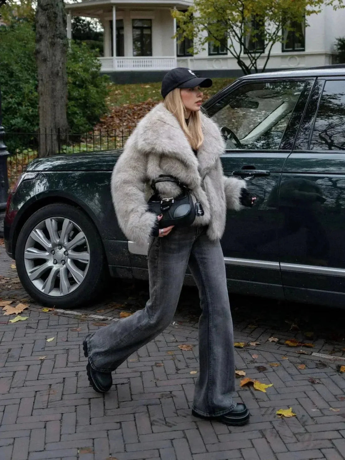 Valentina | Elegant Vinterjacka Dam – Plysch för Stil och Komfort 4