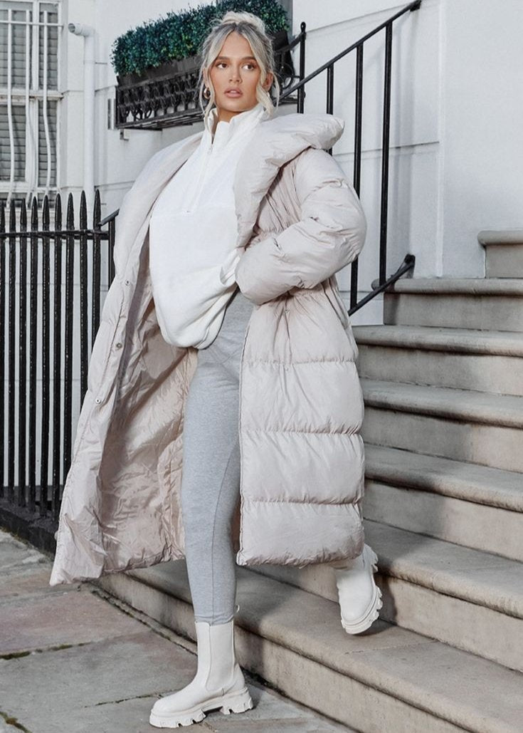 Vivienne | Lång Vinterrock Dam – Maximal Värme Och Elegant Stil 6