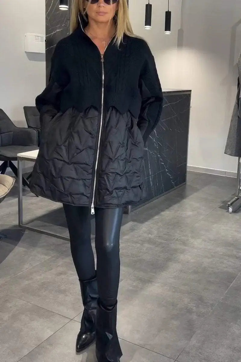 Elena | Mångsidig Höghalsad Zipjacka – För Stil Och Komfort 2