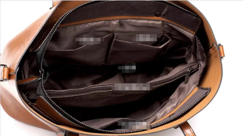 Paula | Äkta Läder Axelremsväska