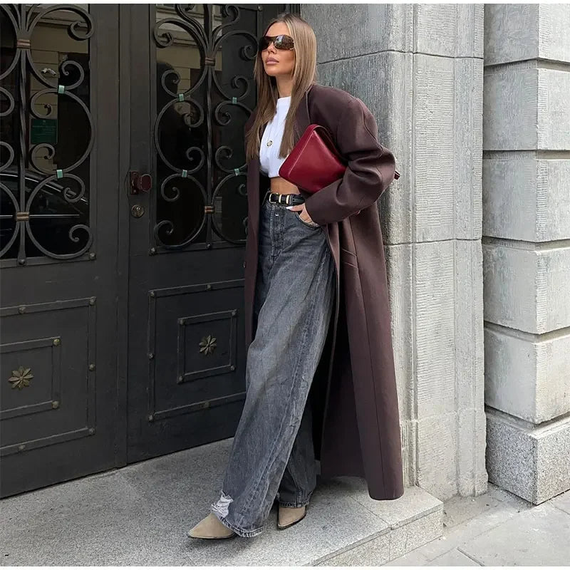 Venetia | Lång Kappa Dam – Tidlös Design och Lyxigt Material 3