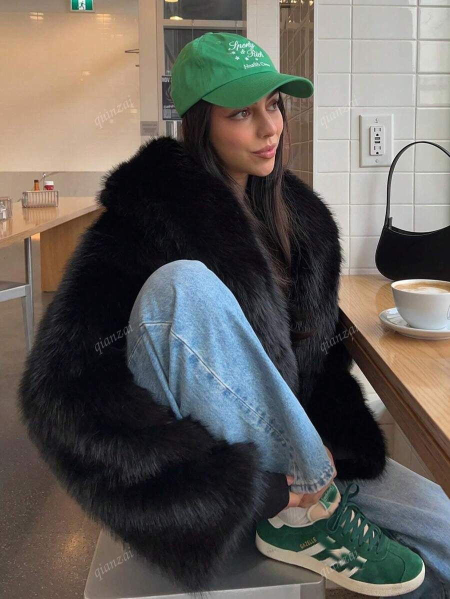 Macy | Elegant Faux Pälsrock – För Stil Och Värme 15