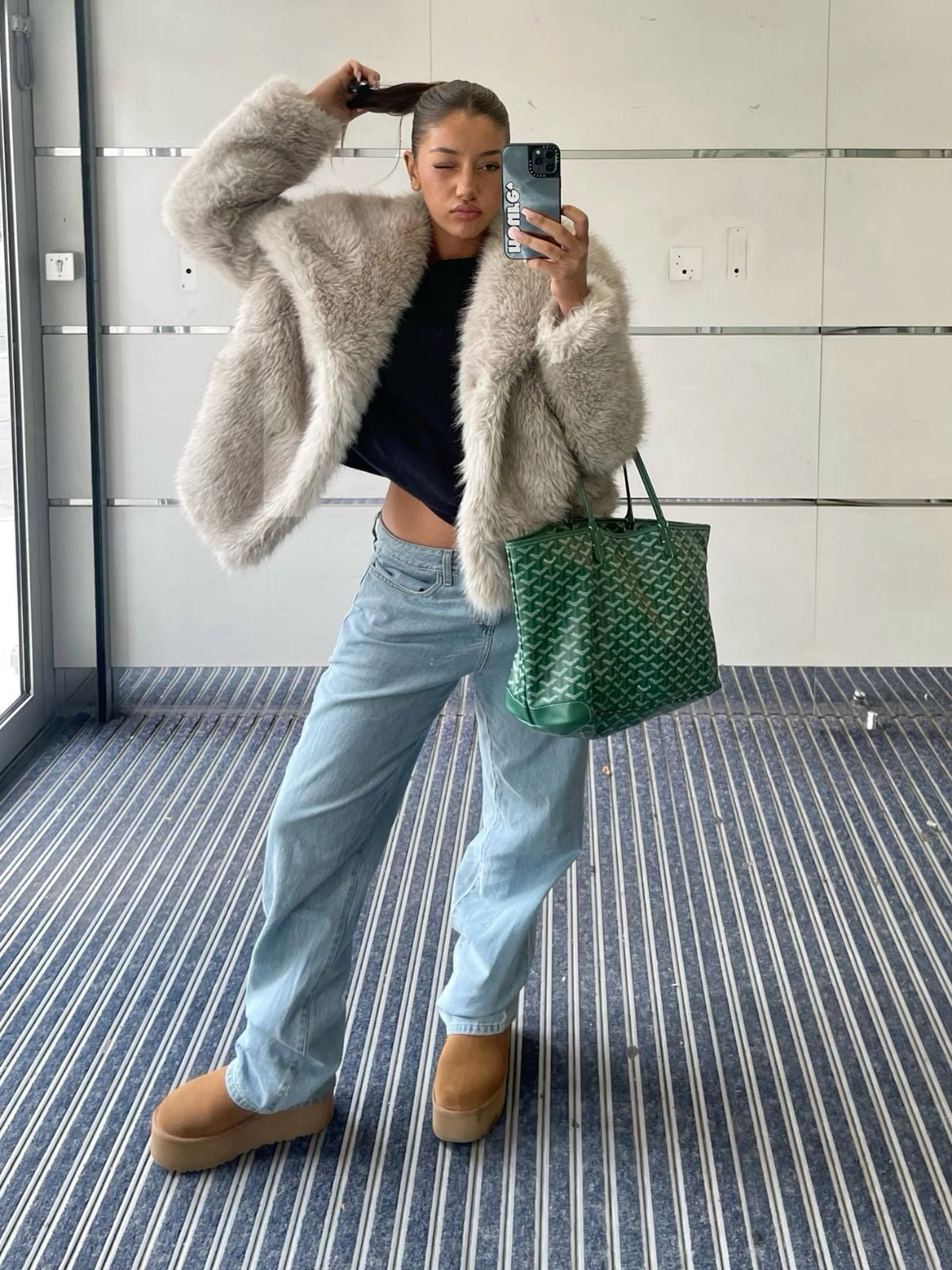 Macy | Elegant Faux Pälsrock – För Stil Och Värme 9