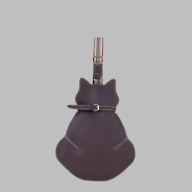 Katja | Chic Handväska För Kattälskare – Veganläder Med Unik Design 10