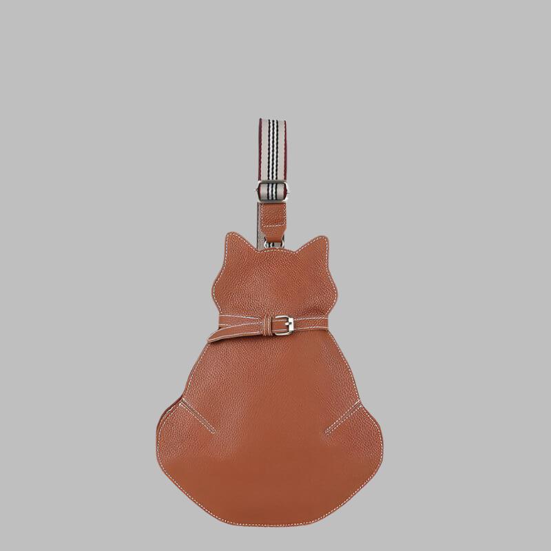 Katja | Chic Handväska För Kattälskare – Veganläder Med Unik Design 11