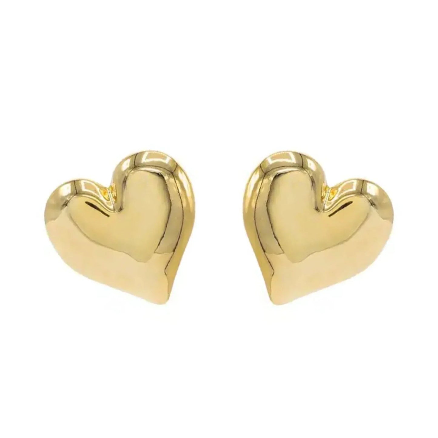 Gold Hoop Earrings for Women - Elegant 18k Gold Plated Design-1