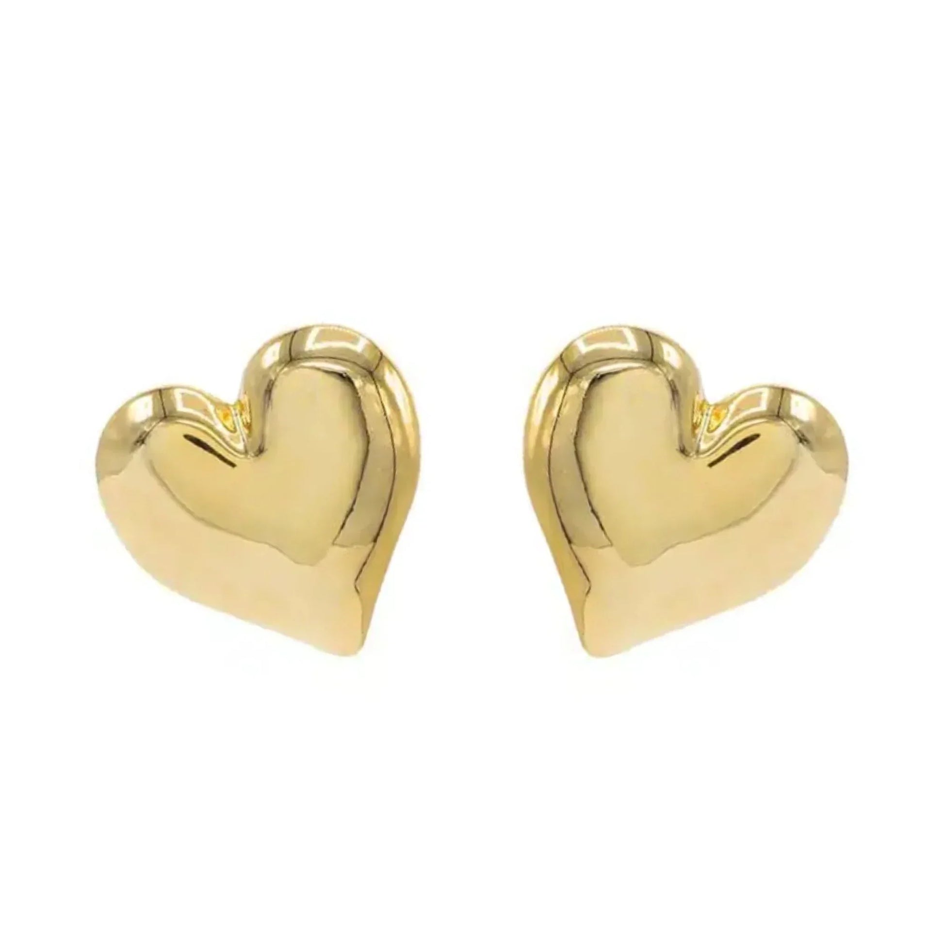 Gold Hoop Earrings for Women - Elegant 18k Gold Plated Design-1