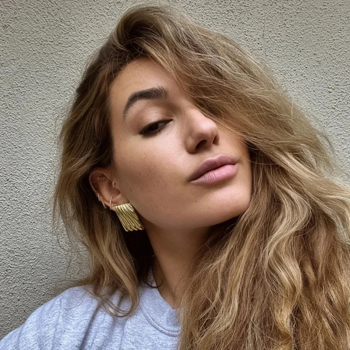 Bijoux | Eleganta Stål Örhängen För Modern Stil 3