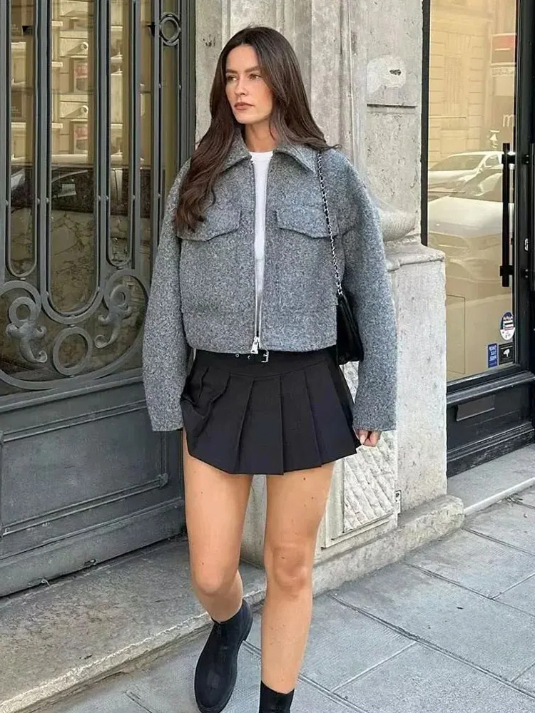 Talia | Chic Höstjacka Dam – Ulllook för Modern Stil och Komfort 2