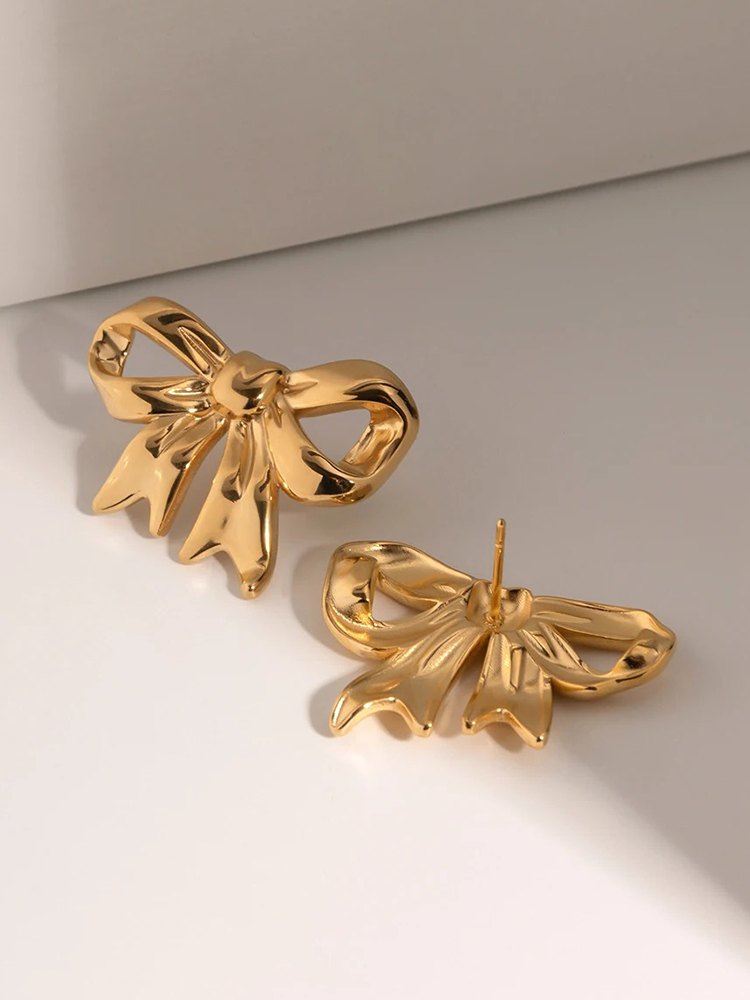 Yulia | Eleganta Guldörhängen – Lekfull Elegans 3