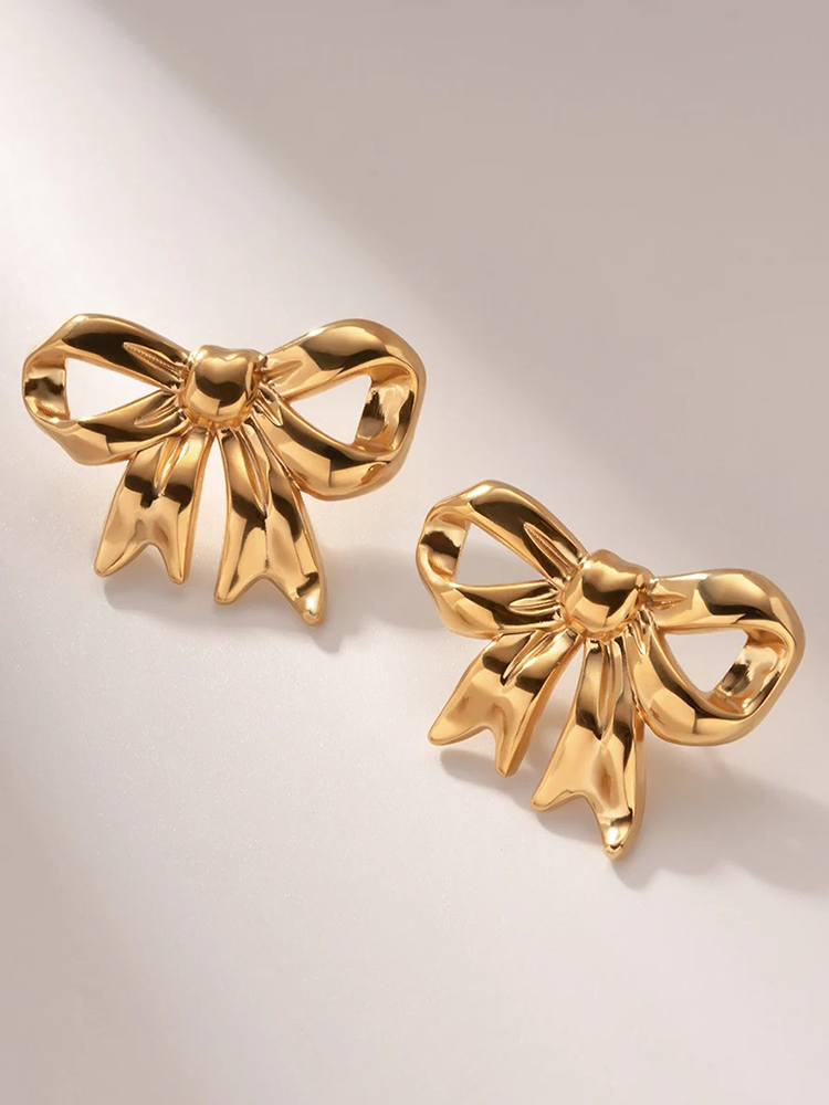 Yulia | Eleganta Guldörhängen – Lekfull Elegans 4