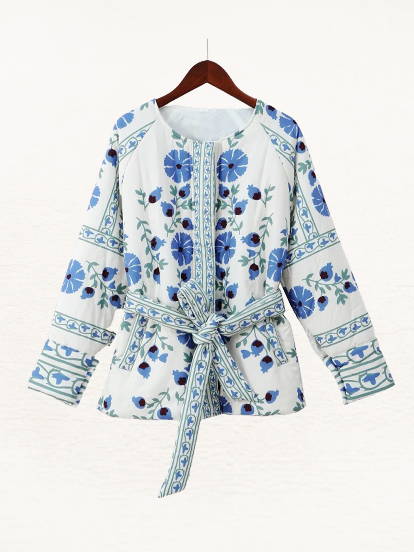 Unik | Quiltad Kappa – Bälte För Stil Och Värme 7