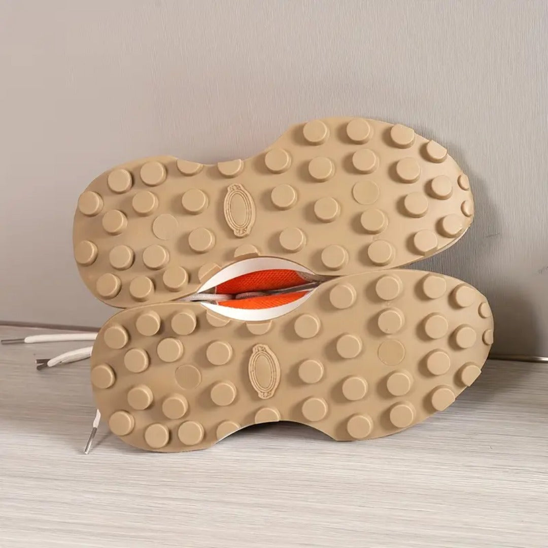 Katja | Dam Sneakers Med Hållbar Färgblockdesign För Stil Och Komfort-5