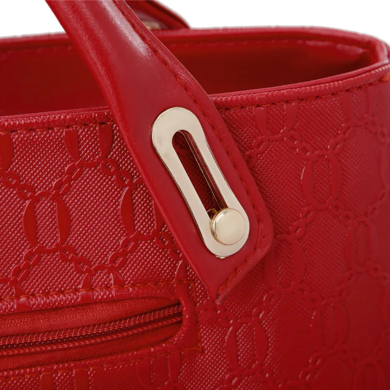 Tineke | Lyxig Handväska Dam – 4-delad Premium Veganskt Läder 10