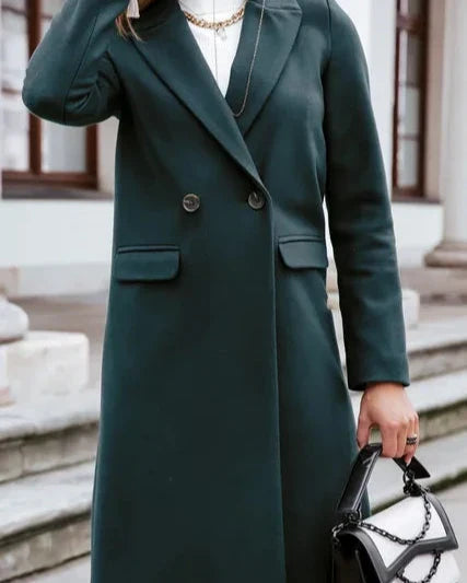 Virginia | Elegant Kappa Med Skräddarsydd Passform För Kalla Månader 13