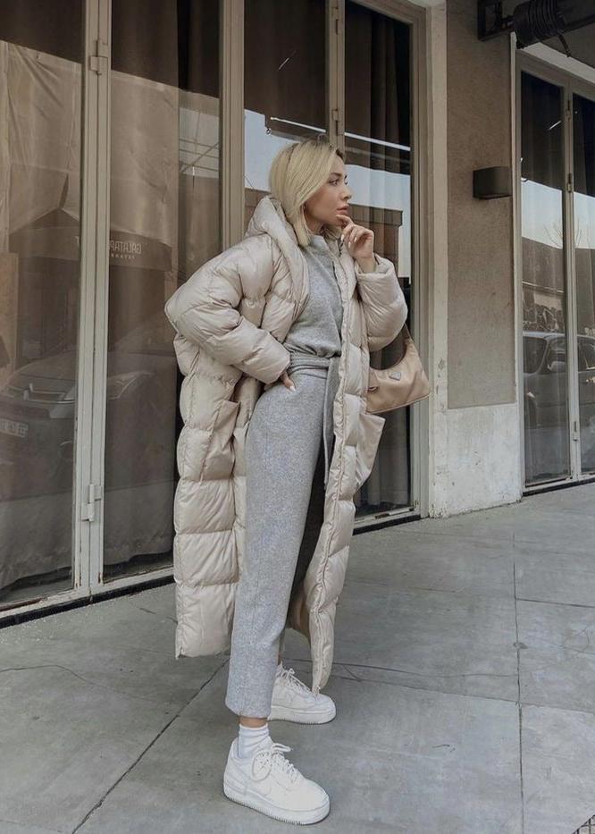 Vivienne | Lång Vinterrock Dam – Maximal Värme Och Elegant Stil 10