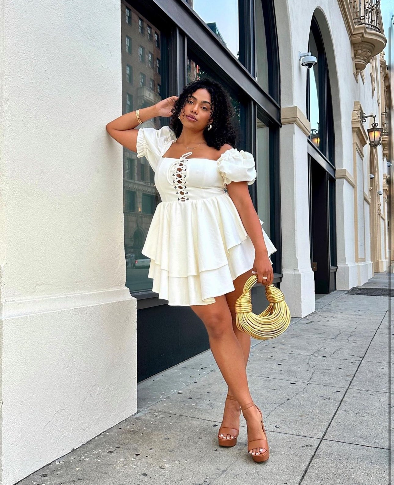 Aurora | Elegant Handväska Dam – Guld för Hållbar Stil 5