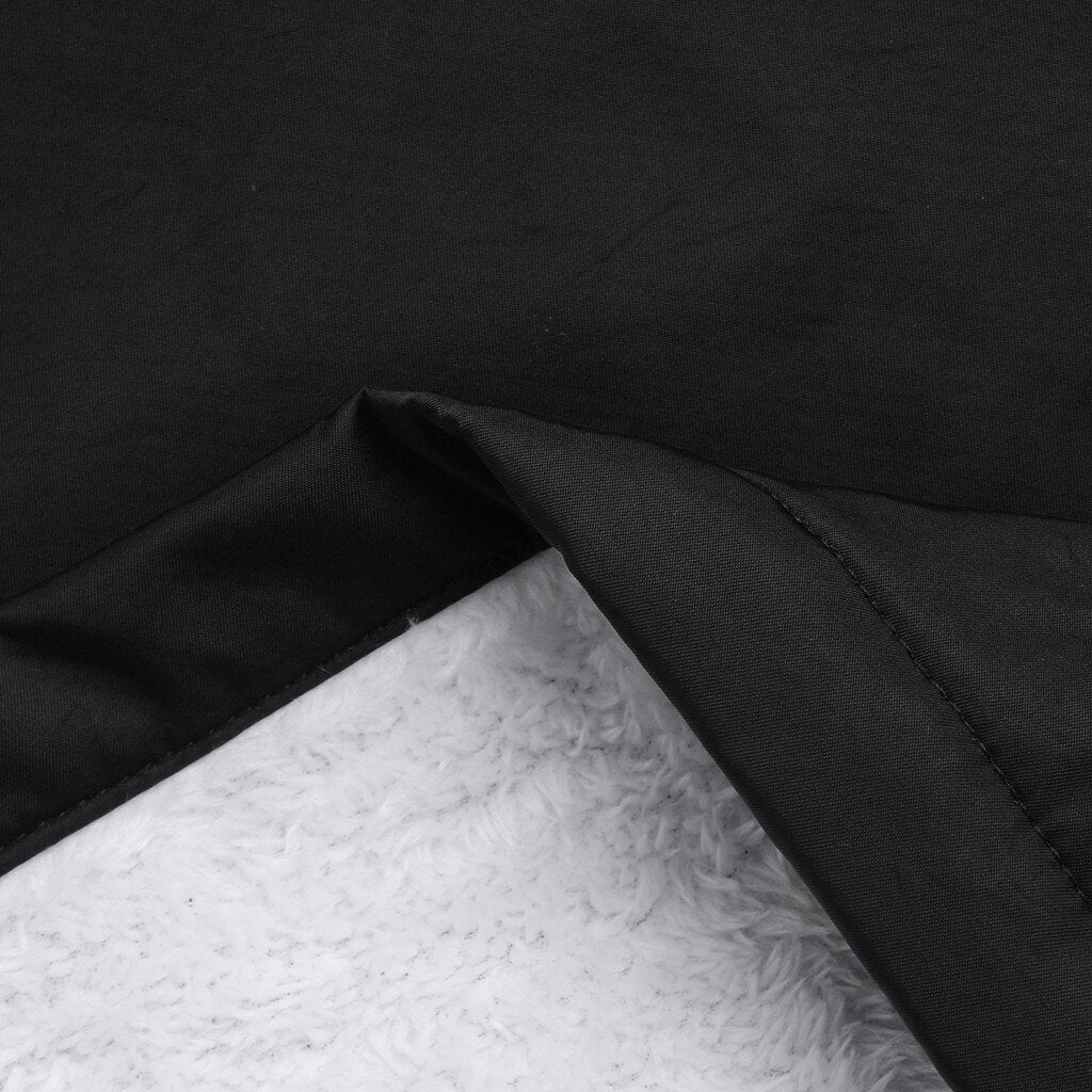 Dam Utomhusjacka Svart Storlek M Vattentät Vindtät-5