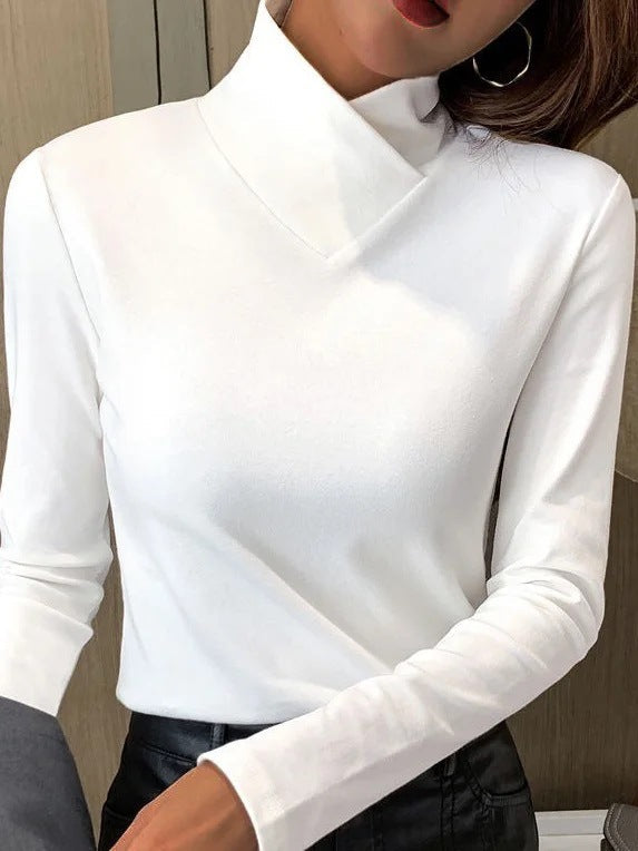 Yara Turtleneck Tröja - Elegant Design & Komfort För Alla Tillfällen-1