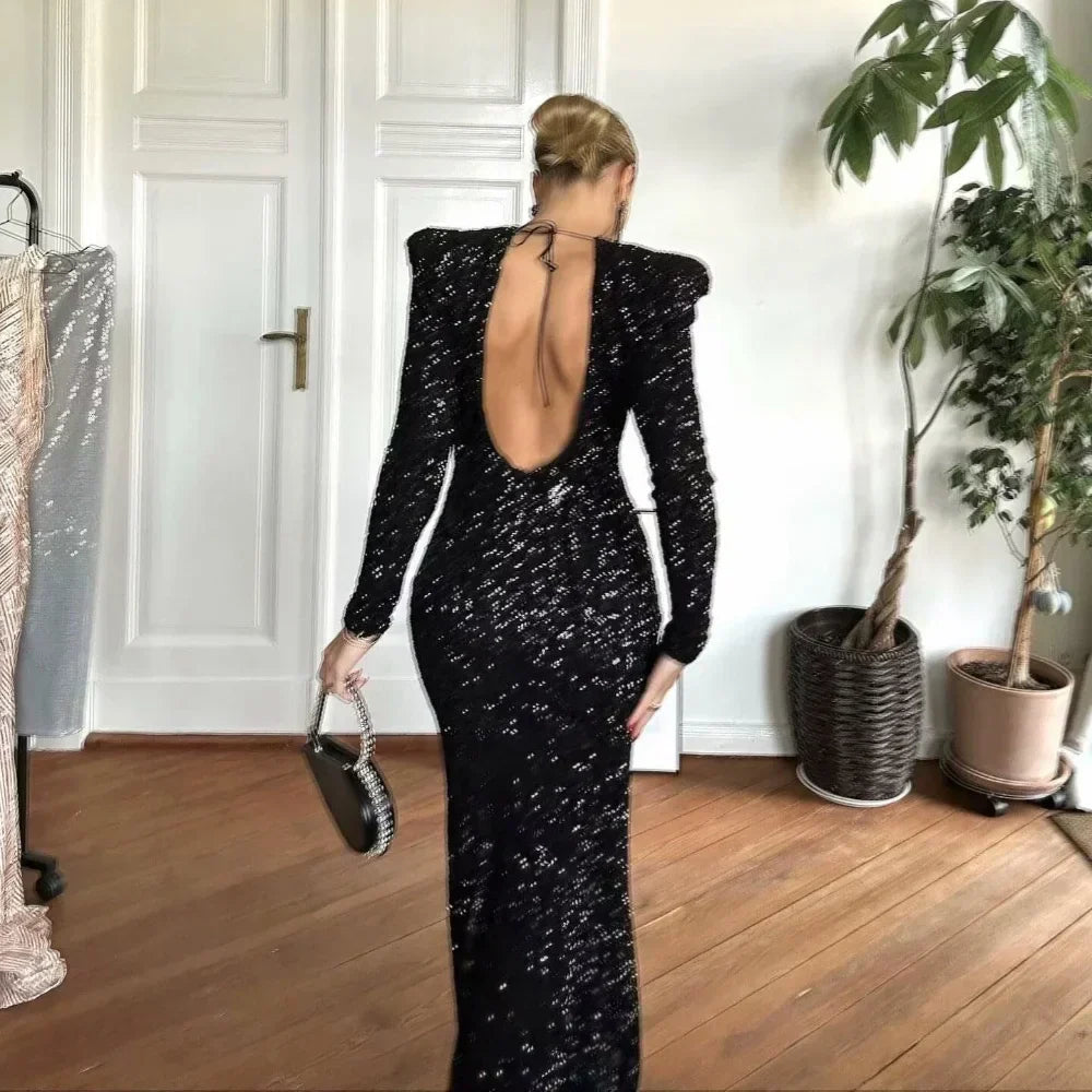 Fiorella | Glamourös Klänning Dam – Perfekt För Fest Och Bröllop 3