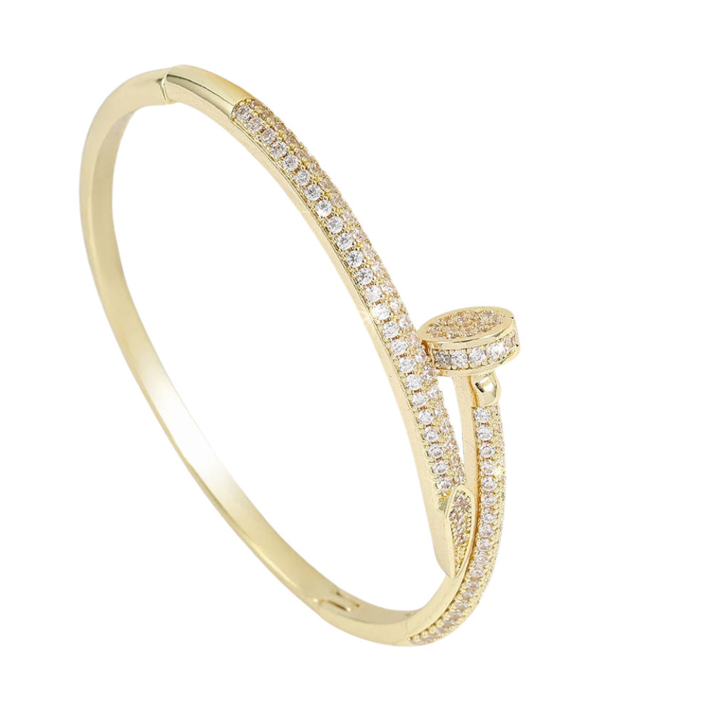 Hermiz Nail Bracelet - Stylish & Durable 316L Stainless Steel Design-2