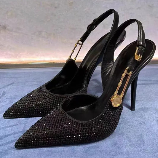 Quiana | Glamorösa Slingbacks – Strass och Paljetter För Eleganta Tillfällen 1