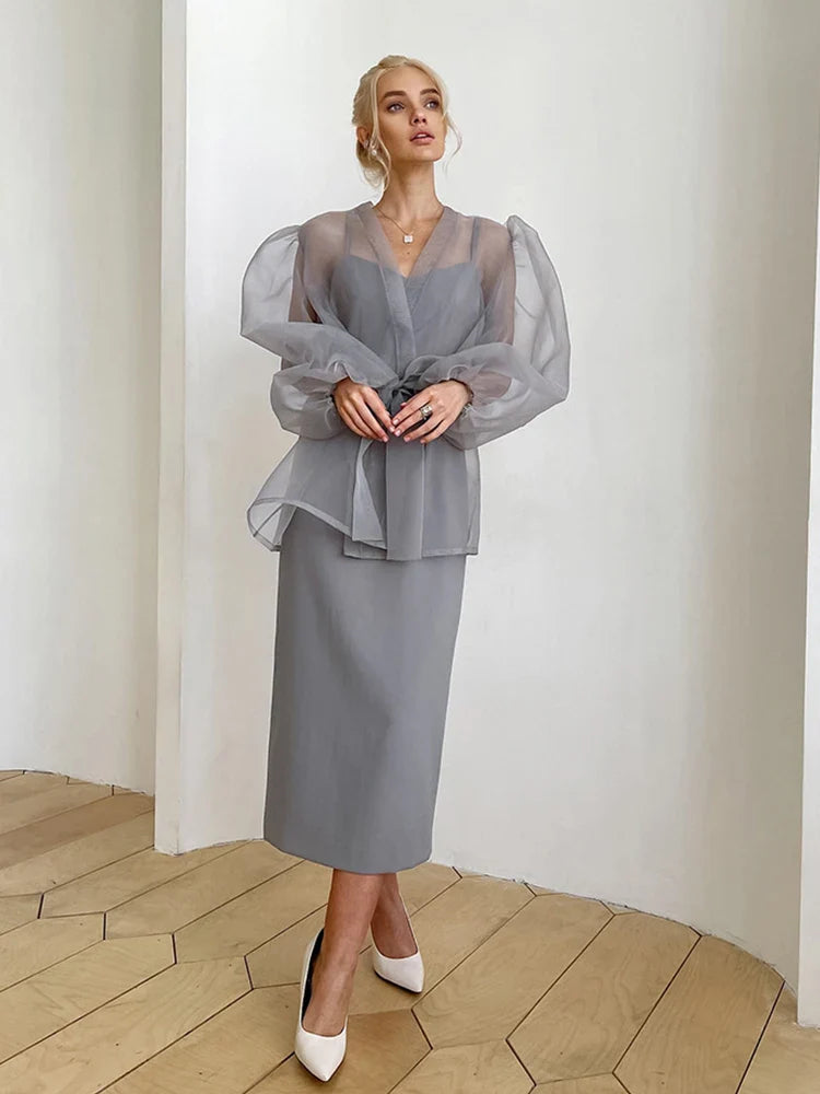Stephanie | Elegant Chiffongblus För Dam – Perfekt För Alla Tillfällen 3