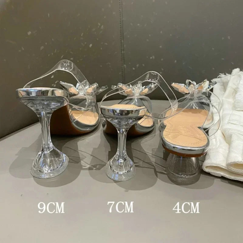 Clara | Eleganta Höga Klackar – Kristalldesign För En Glamourös Look 5