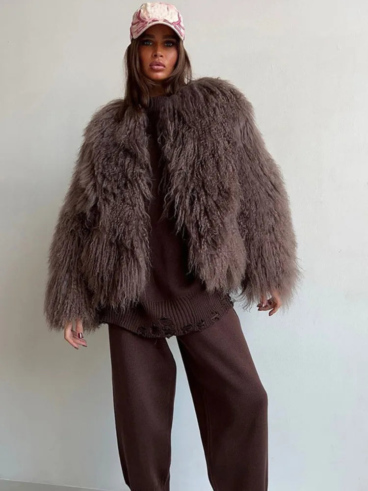 Clothilde | Elegant Pälsjacka – Faux För Tidlös Stil Och Komfort 3