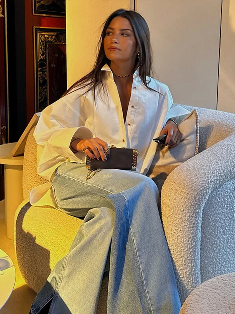 Stina | Elegant Överdimensionerad Skjorta – För Alla Tillfällen 2