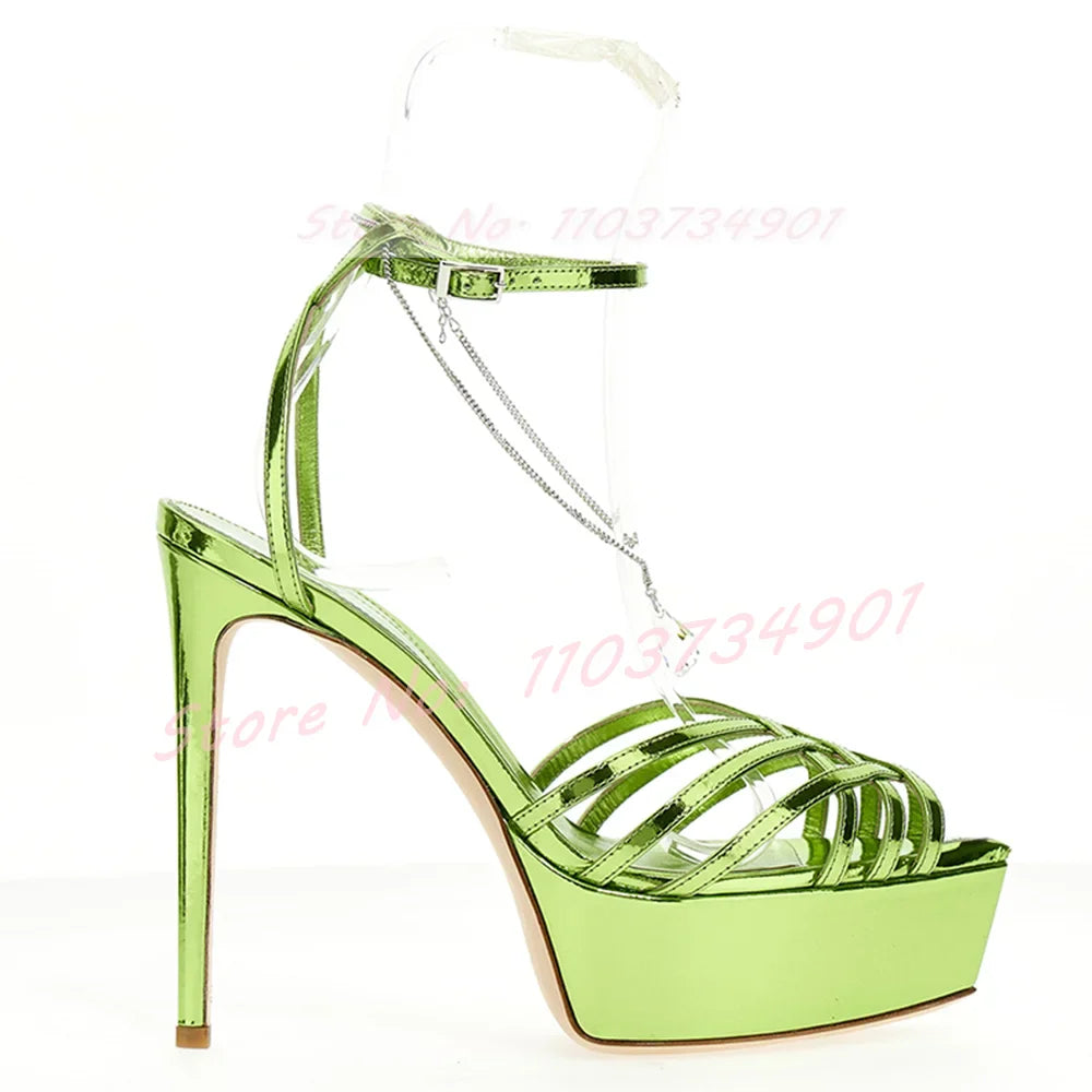 Magdale | Eleganta Klackar – Burade Kristaller För Komfort Och Stil 6