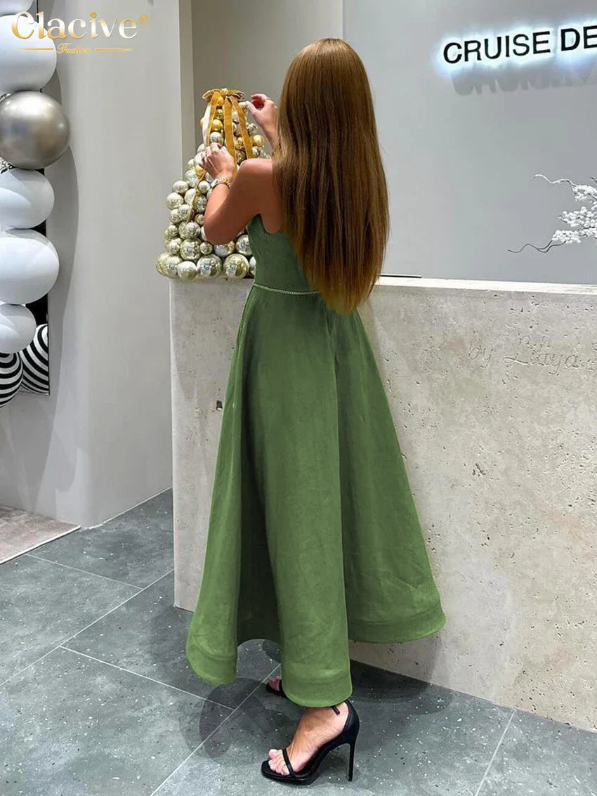 Emma | Avslappnad Midiklänning – Mjuk Bomull för Komfort och Stil 5