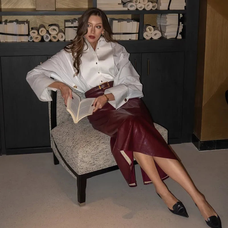 Stina | Elegant Överdimensionerad Skjorta – För Alla Tillfällen 3