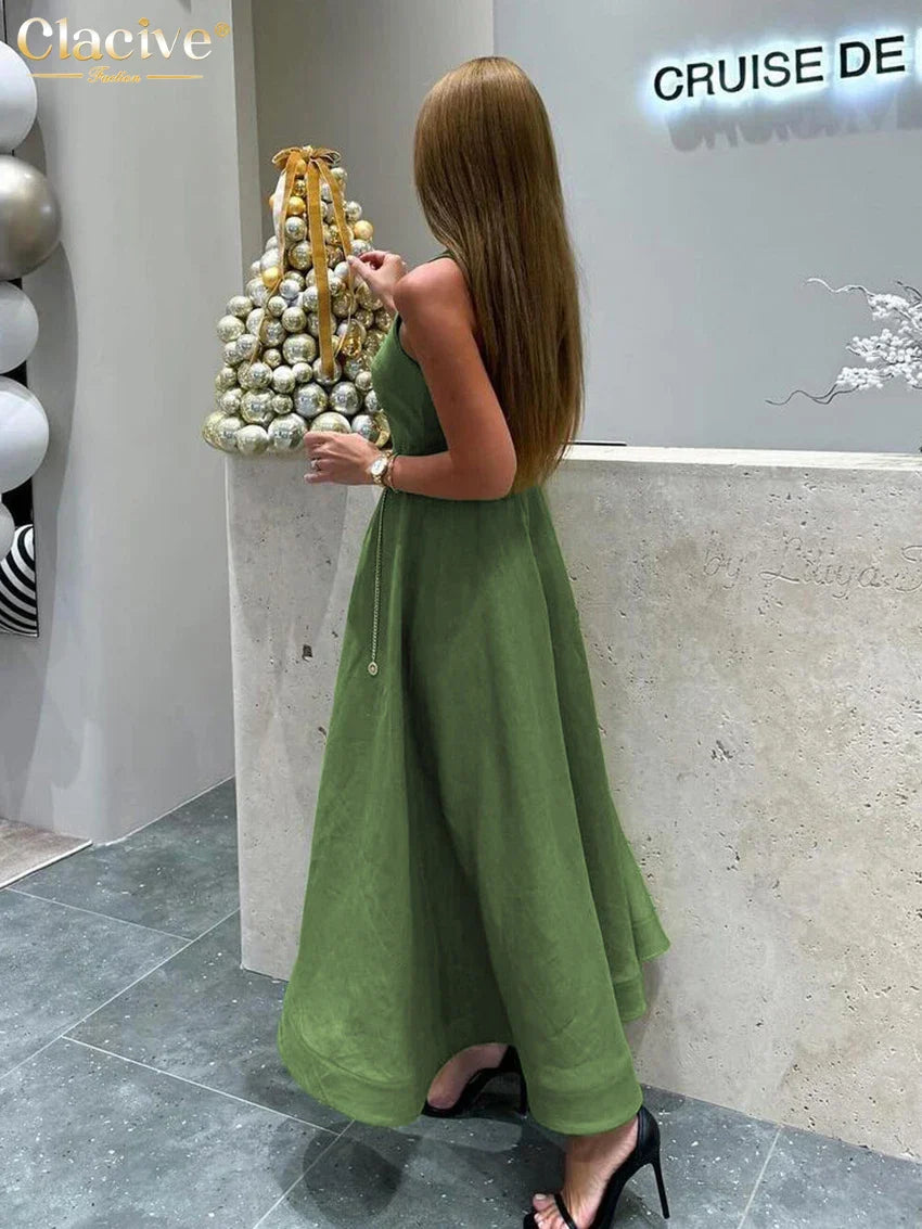 Emma | Avslappnad Midiklänning – Mjuk Bomull för Komfort och Stil 6