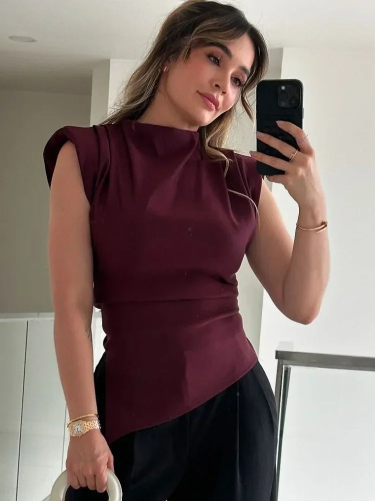 Sabrina | Elegant Veckad Väst Dam – Stilfulla Tillfällen 8