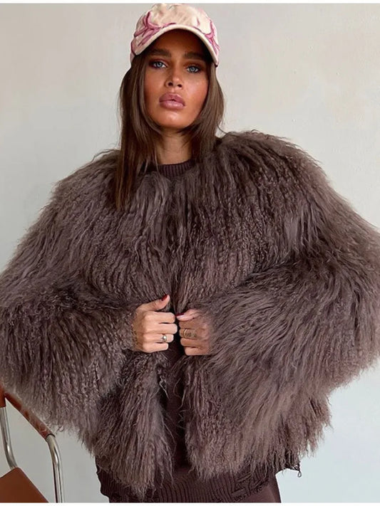 Clothilde | Elegant Pälsjacka – Faux För Tidlös Stil Och Komfort 1