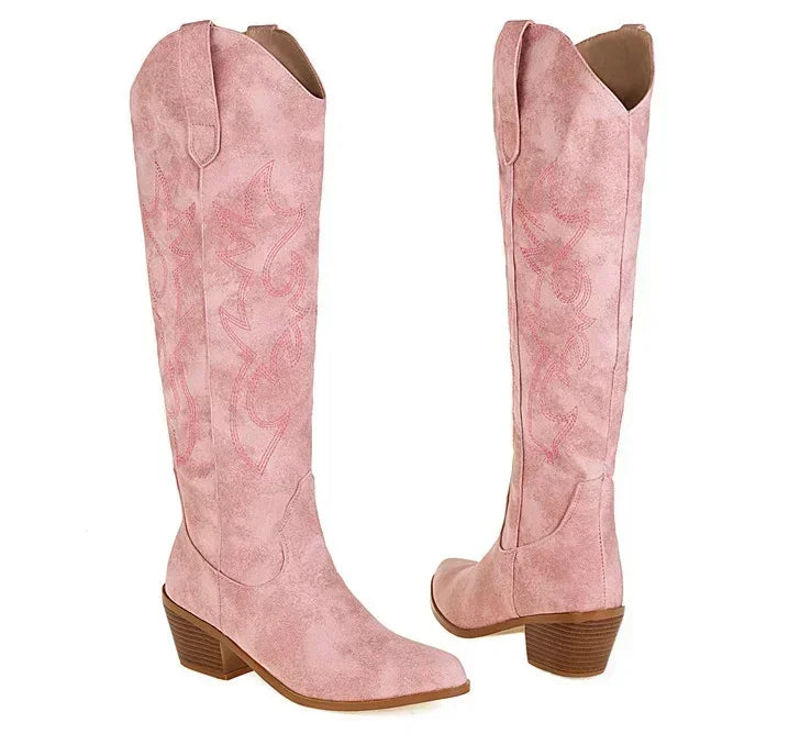 Ulrika | Dam Eleganta Stövlar – Spetsig Tå för Stil och Komfort 8