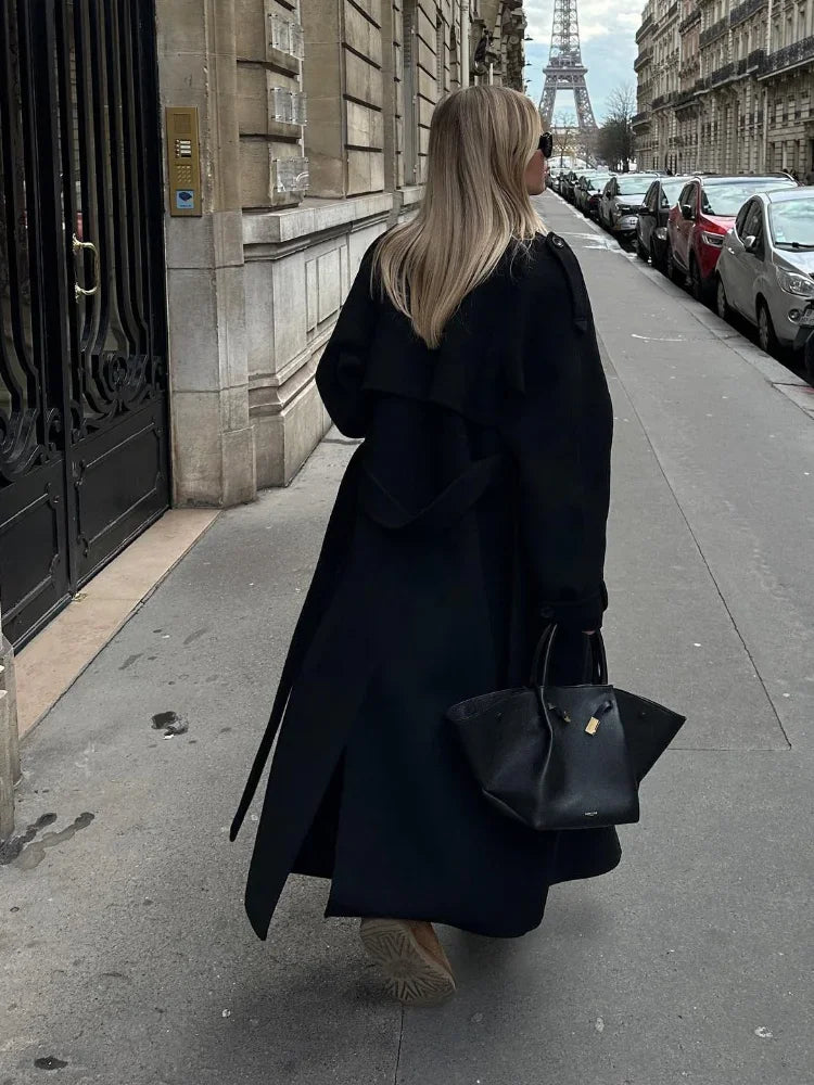 Anastasia | Elegant Överdimensionerad Dubbelknappskappa – För Stil Och Komfort 6