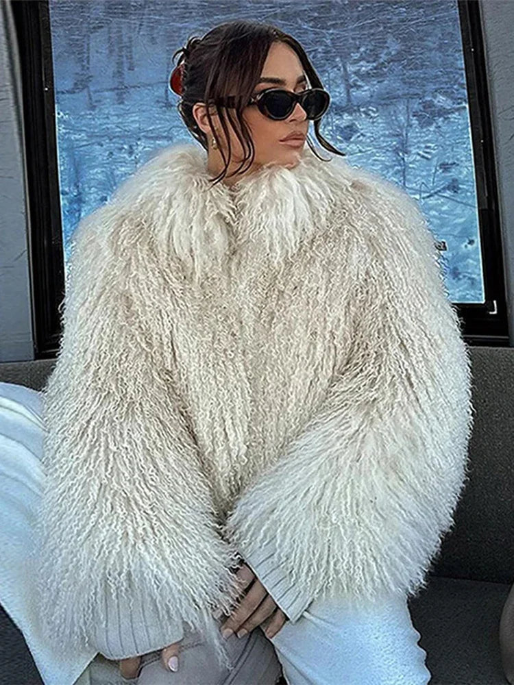 Calla | Snygg Fuskpälsrock – Mjuk Och Fluffig Design För Vintergarderoben 2