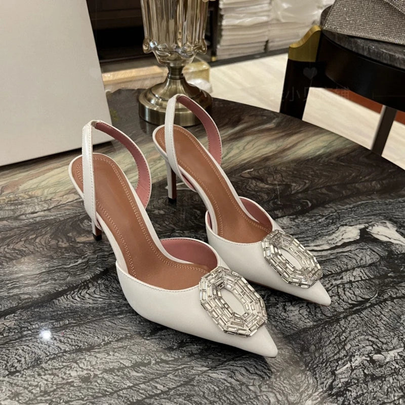 Daphne | Glamorösa Höga Klackar – Rhinestone Detaljer För Alla Tillfällen 1